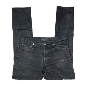 April 77 Faded Distressed Dictator Jeans